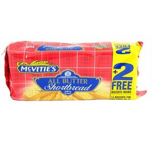 McVitie's All Butter Shortbread 240 g (NG) x12