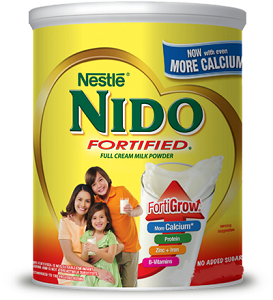 Nido Fortified Instant Milk Tin 400 g x12