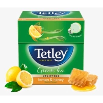 Tetley Green Tea Lemon & Honey 40 g x50