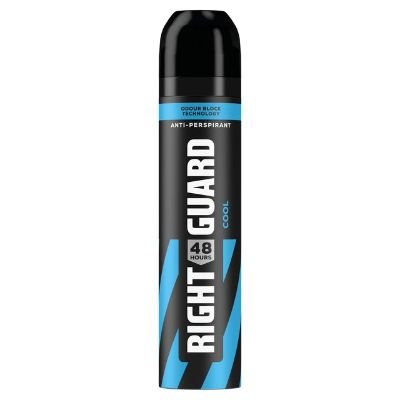 Right Guard Deodorant Spray Men Cool 250 ml (Blue)