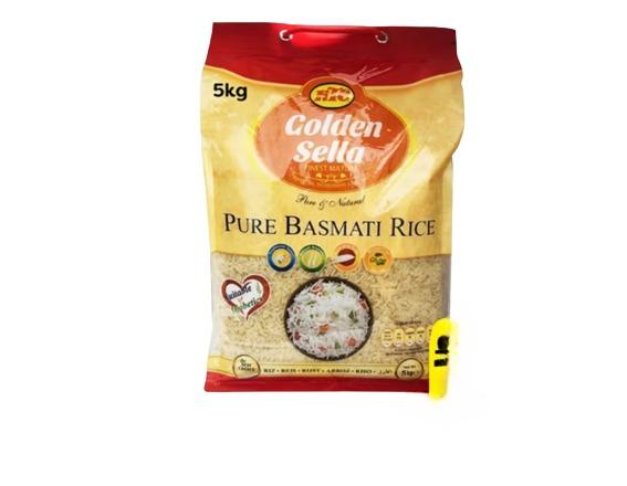 KTC Golden Sella Pure Basmati Rice 5 kg