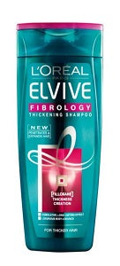 L‘Oreal Elvive Fibrology Shampoo – 400 Ml, Für Voluminöses Haar, Mit Aminosäuren & Vitamin E