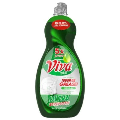 Viva Plus Ultra Strength Dish Washing Liquid Original 1 L
