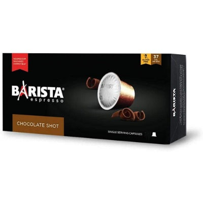 Barista Espresso Chocolate Shot Coffee Capsules 90 g x10