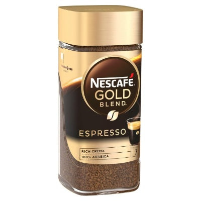 Nescafe Gold Blend Espresso Coffee 95 g (Glass Bottle)