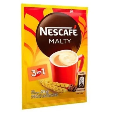 Nescafe Malty 3 in 1 Instant Coffee 25 g x10