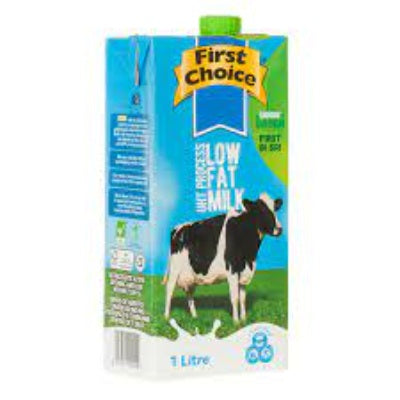 First Choice UHT Low Fat Milk 1 L