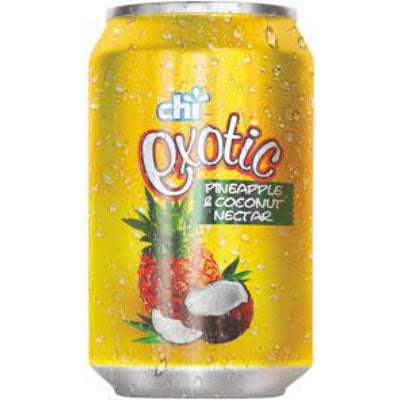 Chi Exotic Pineapple & Coconut Nectar Can 33 cl