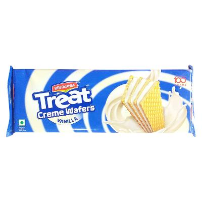 Britannia Treat Vanilla Cream Wafers 75 g