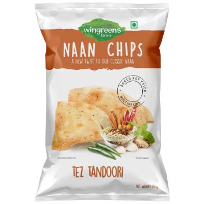 Wingreens Naan Chips Tez Tandoori 150 g