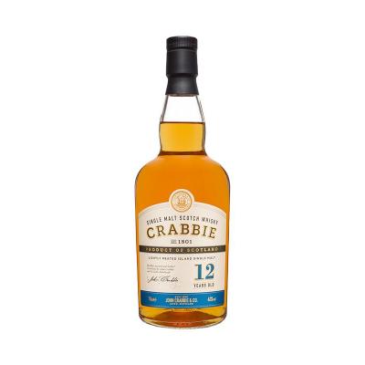 Crabbie's Lightly Peated Island Single Malt Scotch Whisky Aged 12 Years 70 cl x6