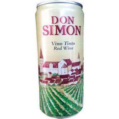 Don Simon Non-Alcoholic Red Grape Juice Can 33 cl x24