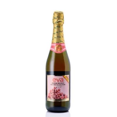 Eva Non-Alcoholic Sparkling Red Grape Juice 75 cl x6