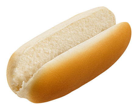 Hot Dog Roll Plain x6