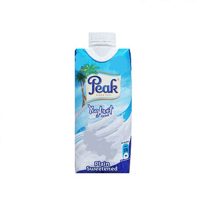 Peak Yoghurt Drink Plain Sweetened 31.5 cl x12
