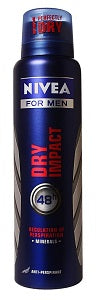 Nivea Anti-Perspirant Deodorant Spray For Men Dry Impact Plus 150 ml