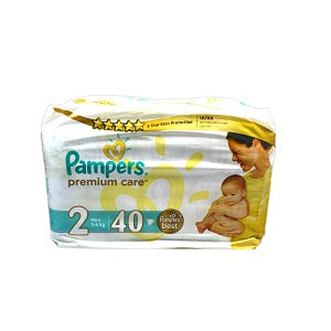 Pampers Premium Care Size 2 Mini 3-6 kg x40