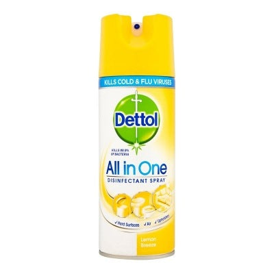 Dettol All In One Disinfectant Spray Lemon Breeze 400 ml