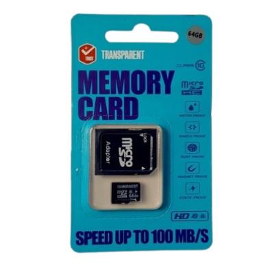 Transparent 64 GB Memory Card