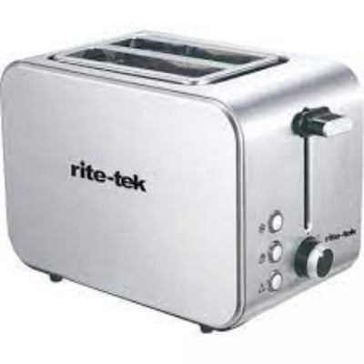Rite-Tek Toaster Tm320 2 Slices 850W Stainless Steel