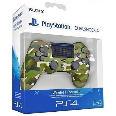 PS4 Dual Shock 4 Controller Green Camouflage