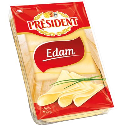 Buy President Edam Cheese ~100 g in Nigeria | Cheese | Supermart.ng ...