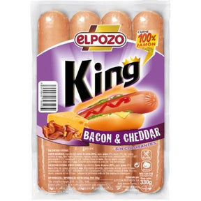 Elpozo King Bacon & Cheddar 330 g