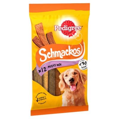 Pedigree Schmackos Multi-Mix Dog Food 86 g x12