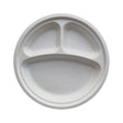 Softpak Biodegradable 3-Compatment Plate 9 Inches