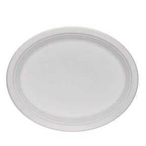 Softpak Biodegradable Oval Plate 12.5 Inches