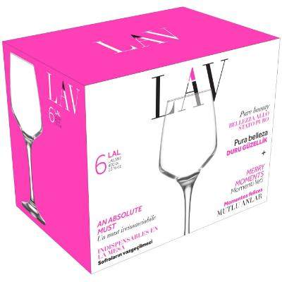 Lav Venue Red Wine Glass 12 oz x6