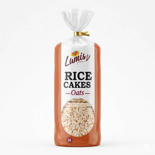 Lamis Rice Cakes Oats 120 g x18