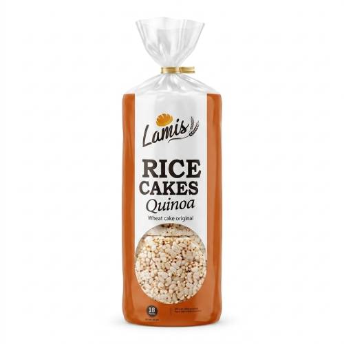 Lamis Rice Cakes Quinoa 120 g x18