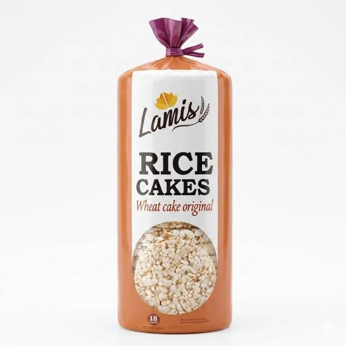 Lamis Rice Cakes Wheat Cake Original 120 g x18