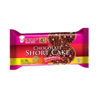 Unibis Chocolate Shortcake Strawberry 220 g