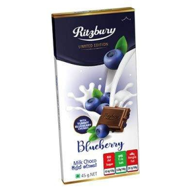 Ritzbury Blueberry Milk Chocolate 40 g