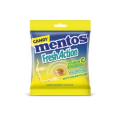 Mentos Fresh Action Lemon Ginger Candy 102 g x30