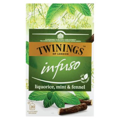 Twinings Infuso Liquorice, Mint & Fennel Tea 40 g x20