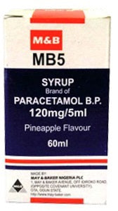 May & Baker Paracetamol Syrup 60 ml