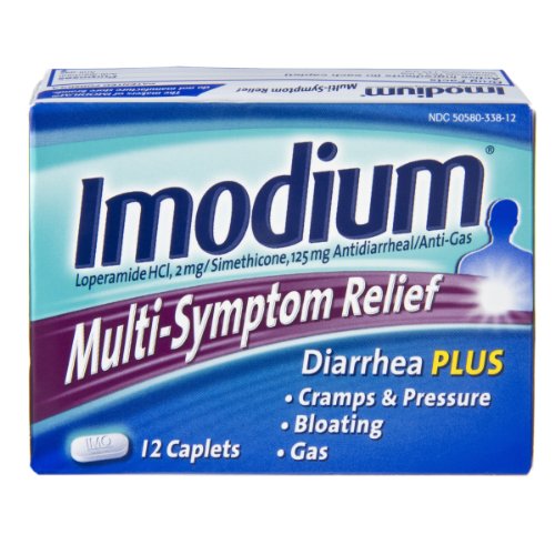 Imodium Plus Multi-Symptom Relief 12 Capsules