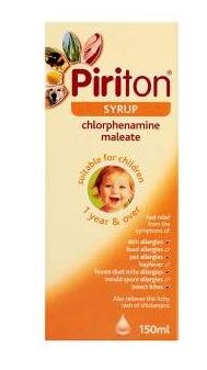 Piriton Allergy Syrup 150 ml