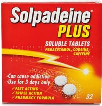 Solpadeine Plus 32 Soluble Tablets