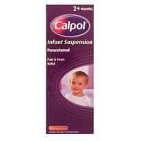 Calpol 2 Months + Infant Suspension Strawberry 100 ml