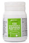 Aspirin Dispersible 75 mg 100 Tablets