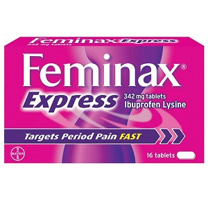 Feminax Express 342 mg 16 Tablets