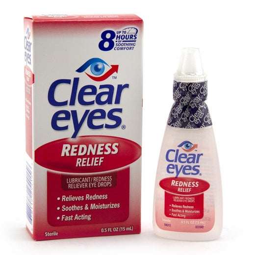 Clear Eyes Redness Relief Eyes Drops 15 ml