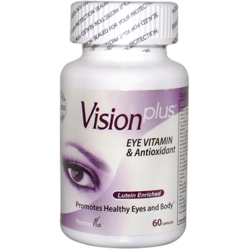Vision Plus Eye Vitamin & Antioxidant 60 Capsules