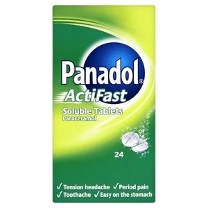 Panadol ActiFast 24 Soluble Tablets