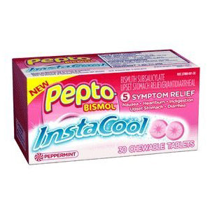 Pepto Bismol Instant Cool 30 Tablets