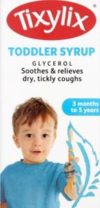 Tixylix Toddler Syrup 3 Months - 5 Years 100 ml